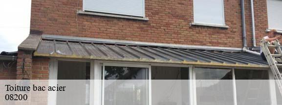 Toiture bac acier  glaire-08200 DH Tout travaux toiture