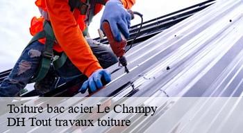 Toiture bac acier  08240